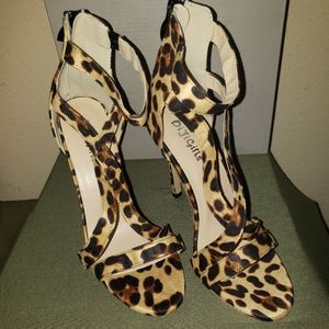 Dijigirls cheetah print heels